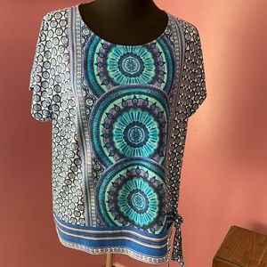 Side tie Chico’s top